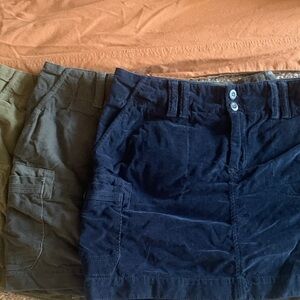 Set of 3 Y2K vintage Old Navy corduroy skirts size 6
